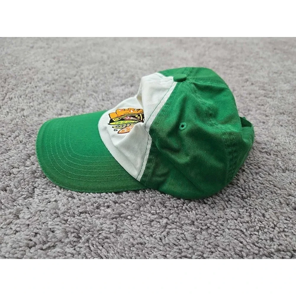 Chicago Blackhawks Hat‎ Cap Mens OS Comcast SportsNet NFL Kick10 Pro Gear Green